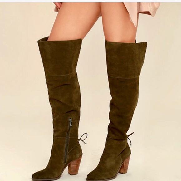 jessica simpson over the knee suede boots